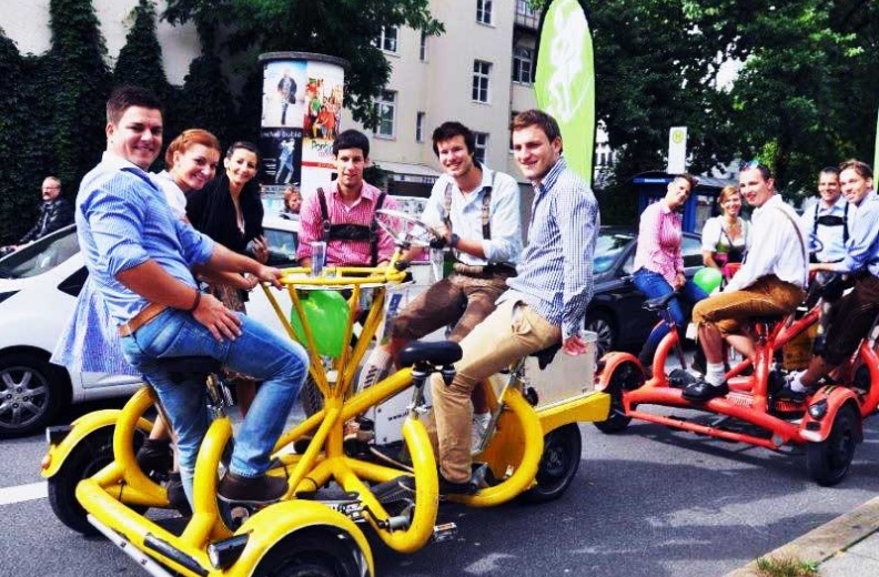 Beer Bike Picture